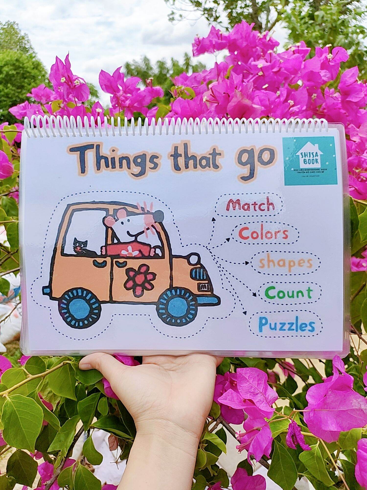 Học liệu bóc dán thông minh Things of that giúp bé rèn tư duy