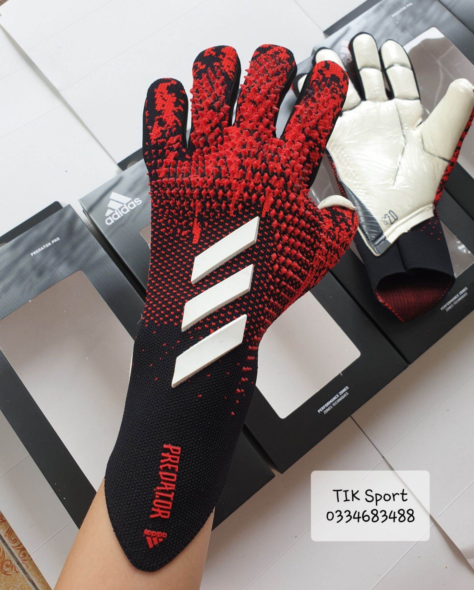 Găng Tay Thủ Môn PREDATOR size 7,8,9,10 TIK Style