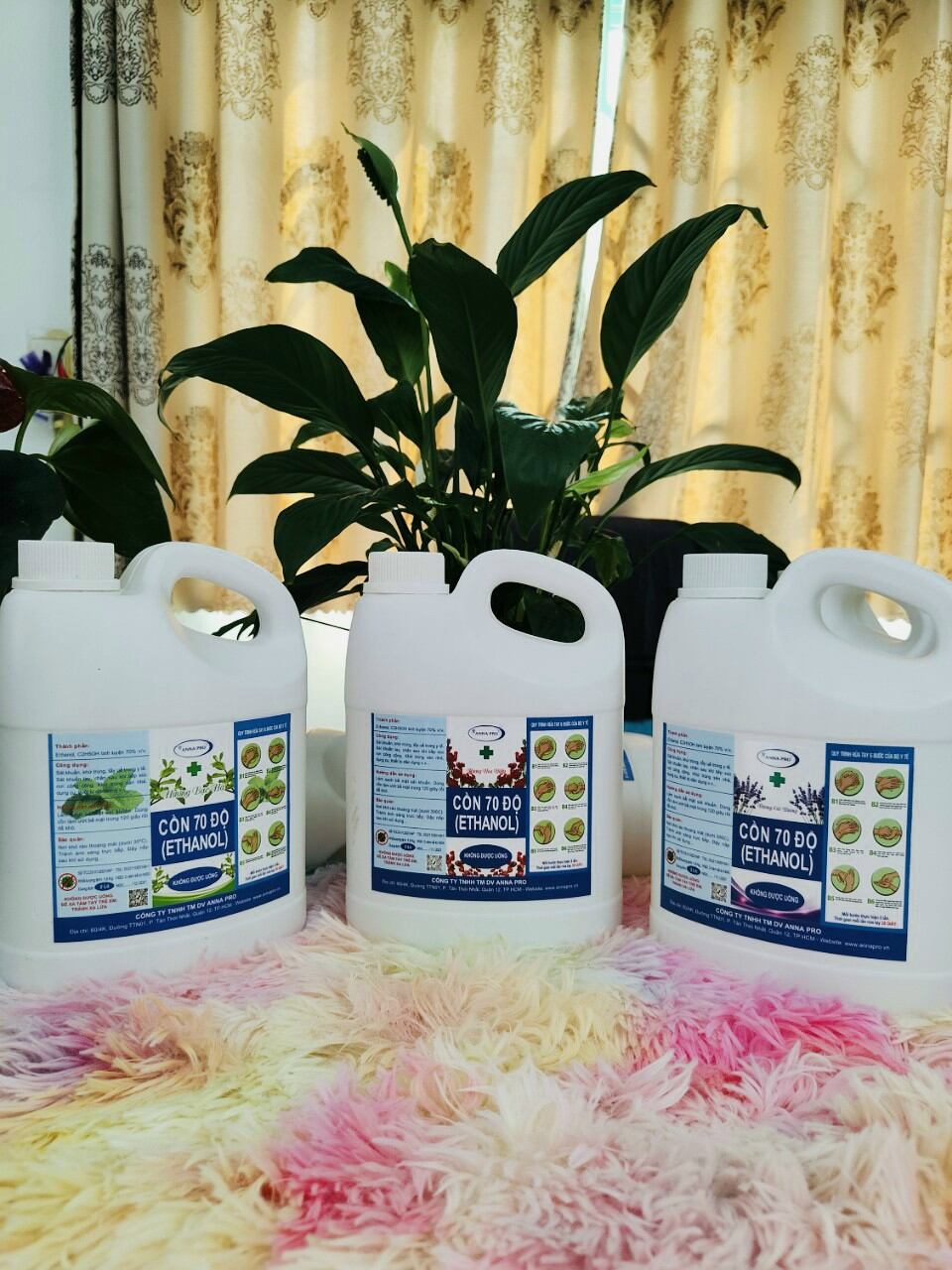 [L51-S] Can 5Lit Ethanol 70 độ, có hương và không hương....giao ngẫu nhiên