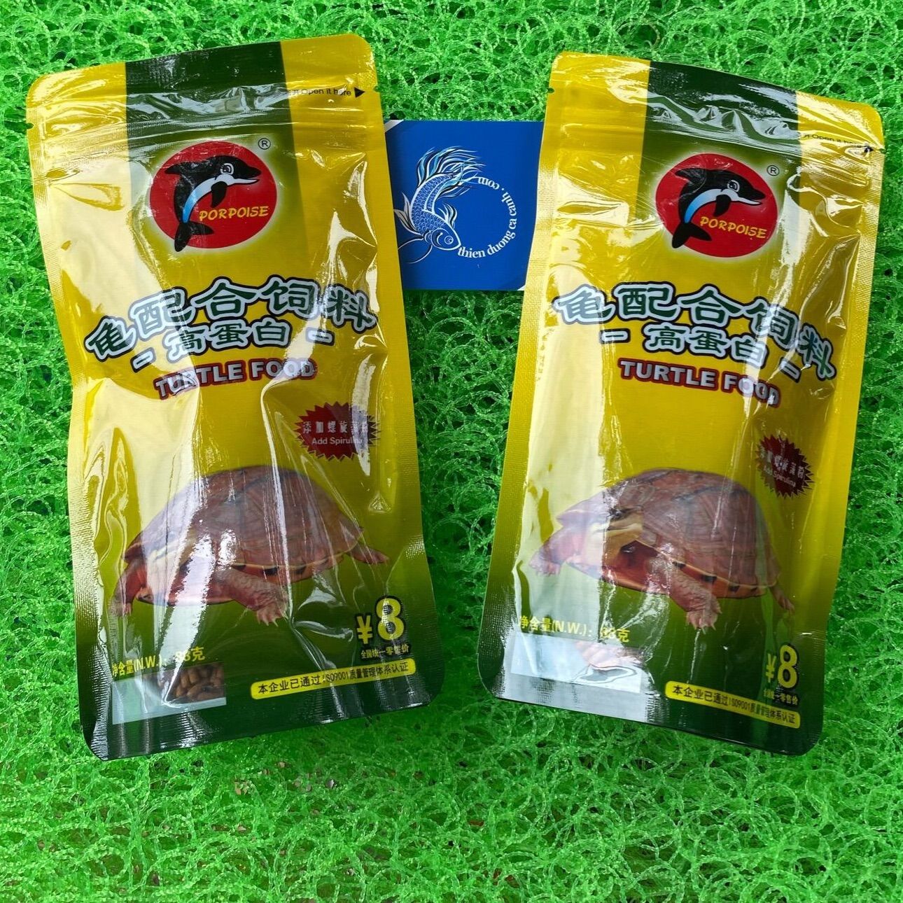 Thức ăn cho rùa baba porpoise 100gr - cám cho baba, rùa