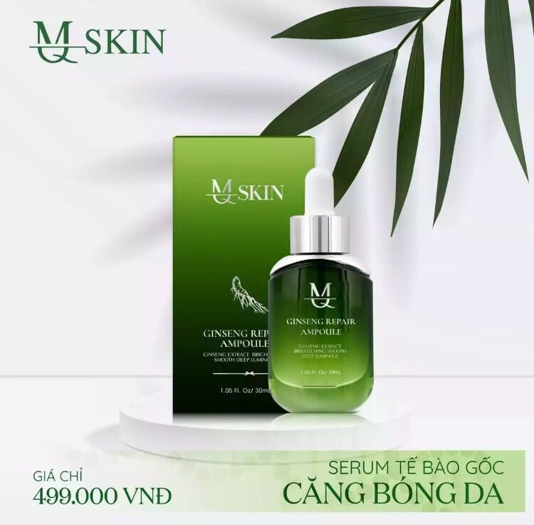 [HCM]Serum tế bào gốc nhân sâm MQ Skin 30ml