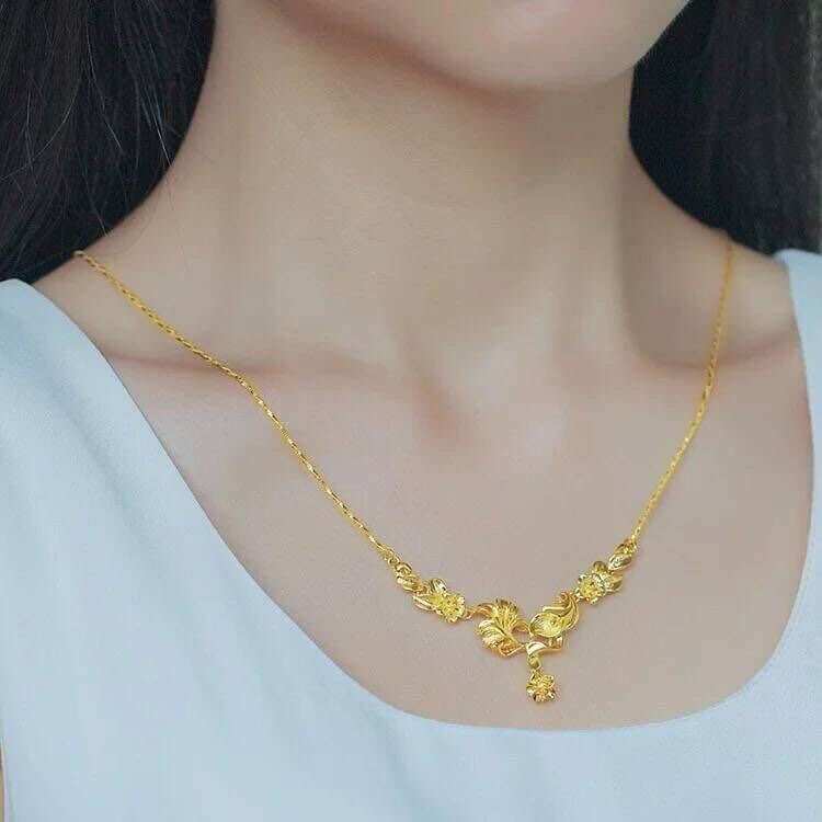 Dây chuyền cưới xi vàng 24k dây 2 chỉ