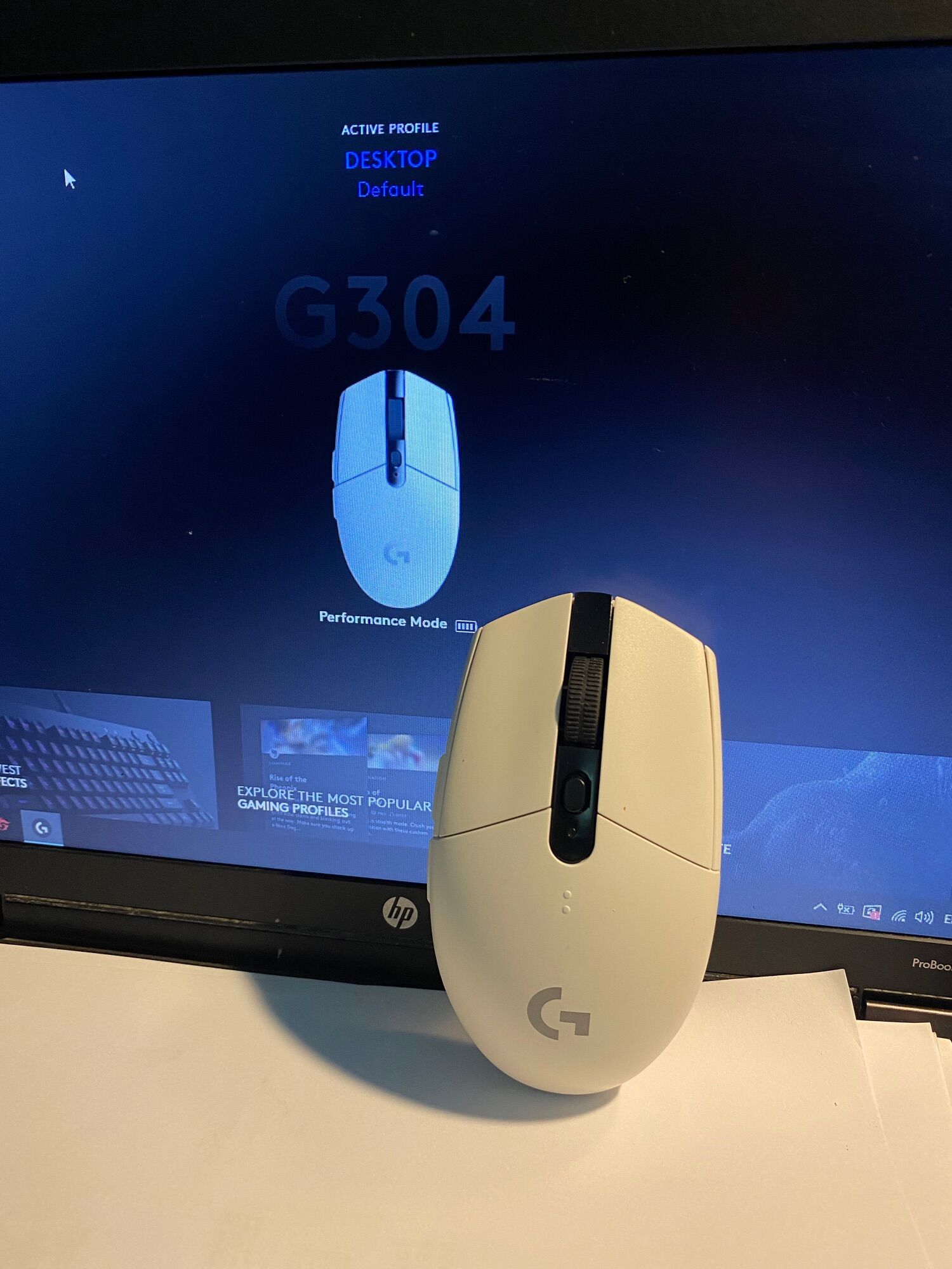 Chuột không dây gaming logitech g304 2nd 95%
