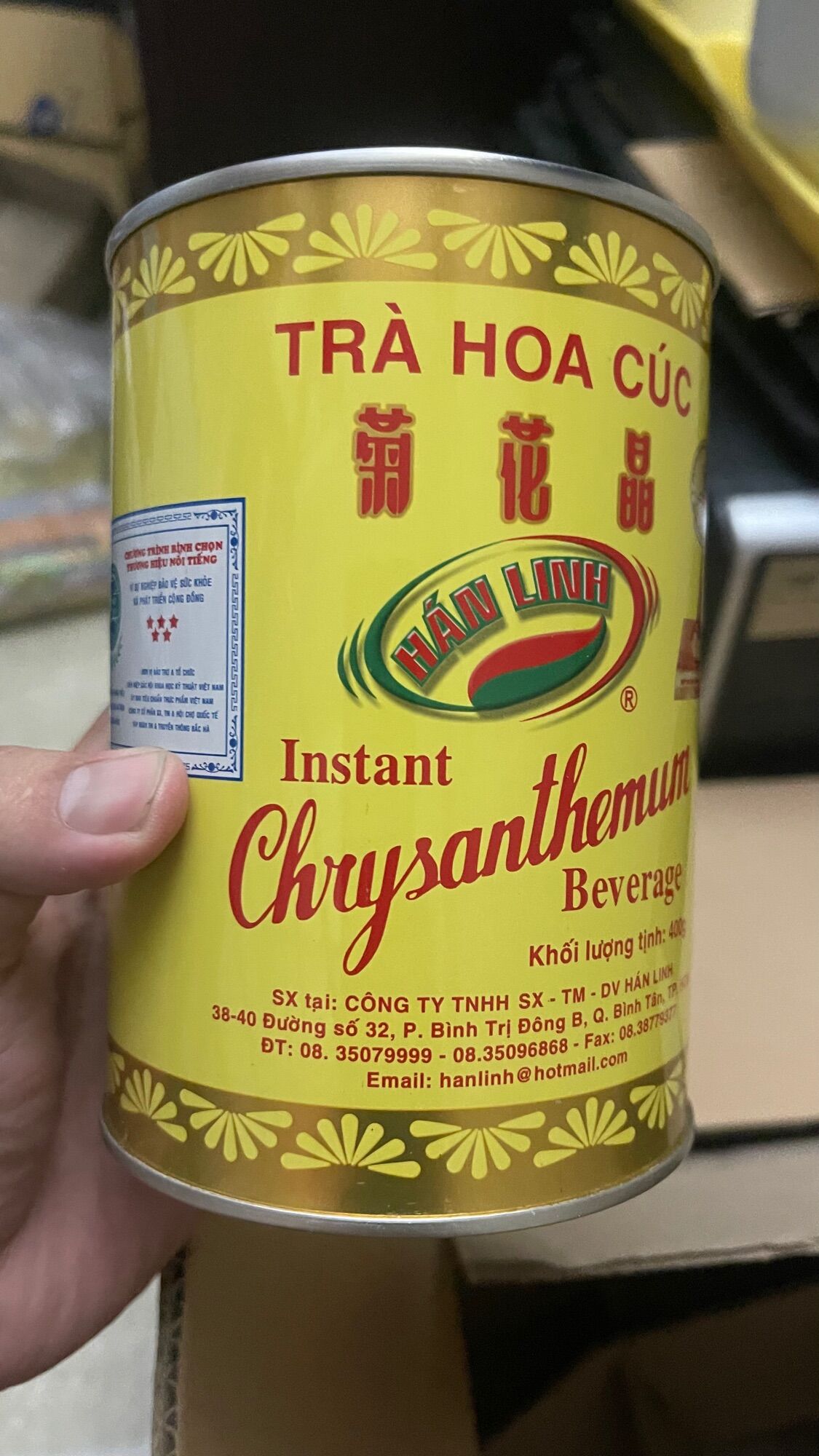 Hoa cúc hán linh cho gia đình
