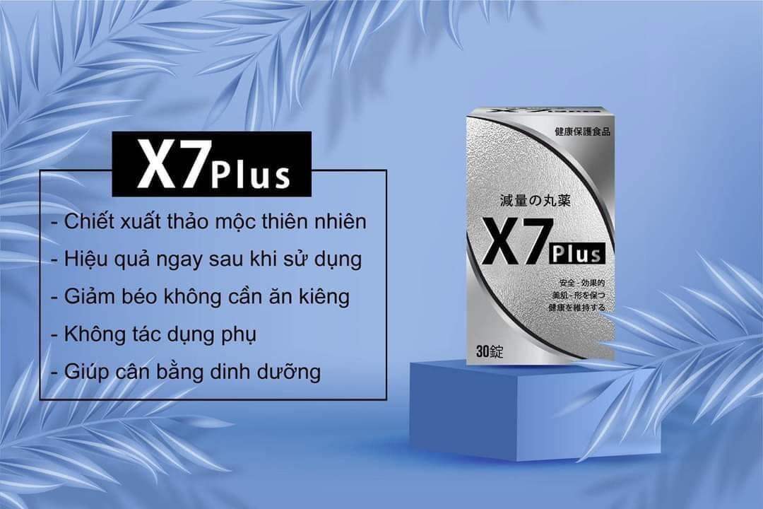 Giảm cân x7 plus ngân 98 chính hãng