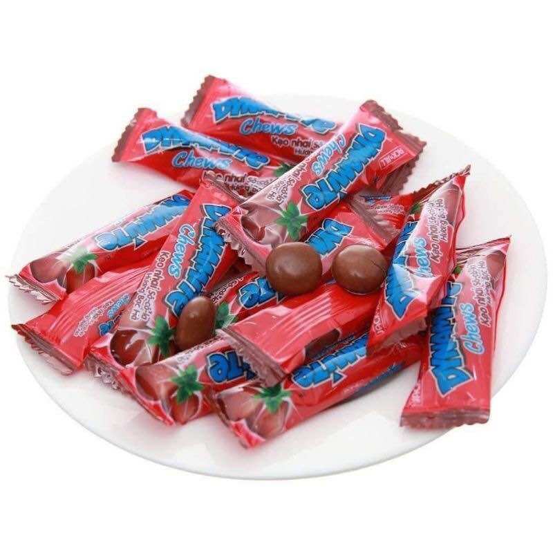 Kẹo Socola 3 Viên Dynamite Chews Hương bạc hà 125g