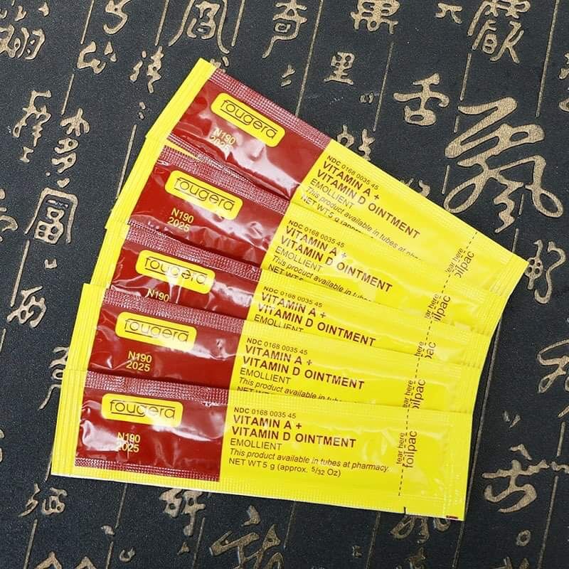 Dưỡng Vitamin AD dưỡng AD sau phun xăm, vitamin A D phục hồi dưỡng ẩm