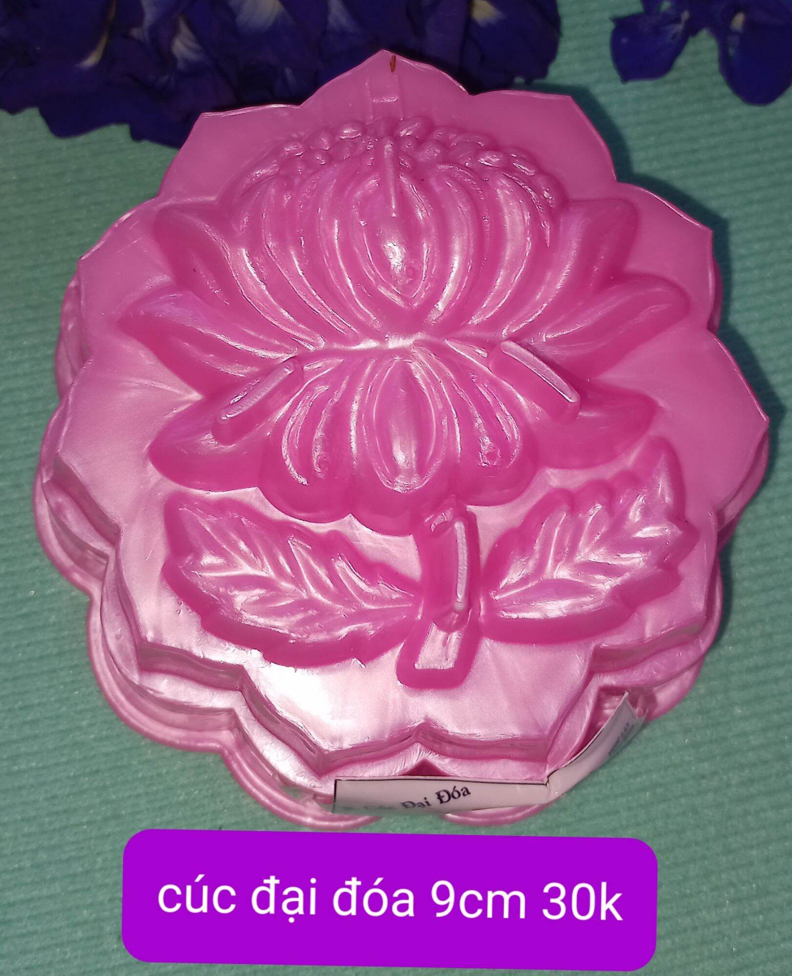Khuôn trung thu cúc đại đóa 9cm đổ rau câu