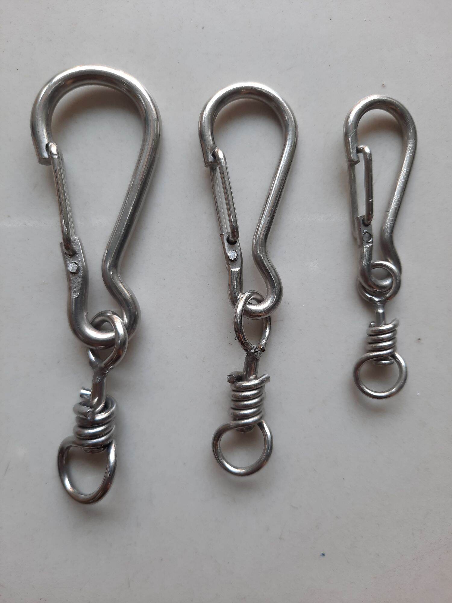 Móc treo chìa khóa xoay Inox 304