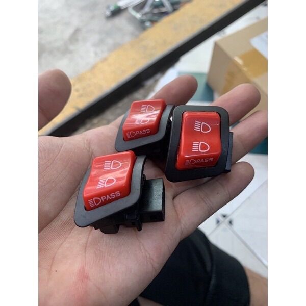 Nút Công Tắc Đỏ idling stop-nút đề-passing
