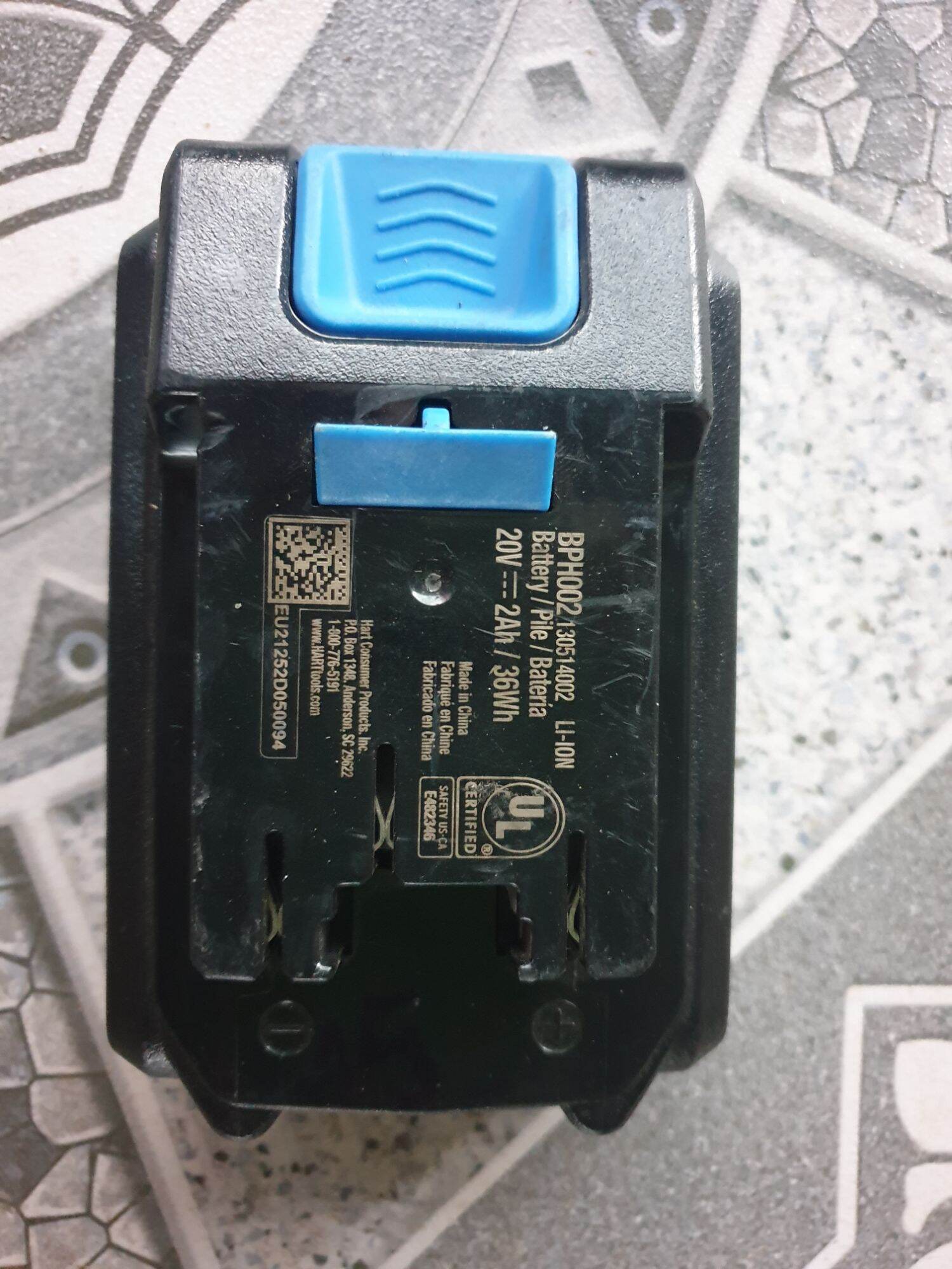 pin hart 20v mã mỹ