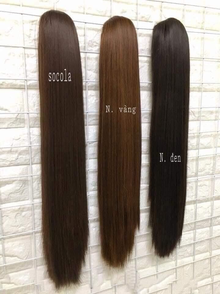 Tóc giả thẳng ngoặm gắp dài thời trang ❇️