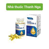 Alaska Omega 3 1000mg Meracine 100 viên – Giúp cải thiện thị lực giảm nguy cơ xơ vữa