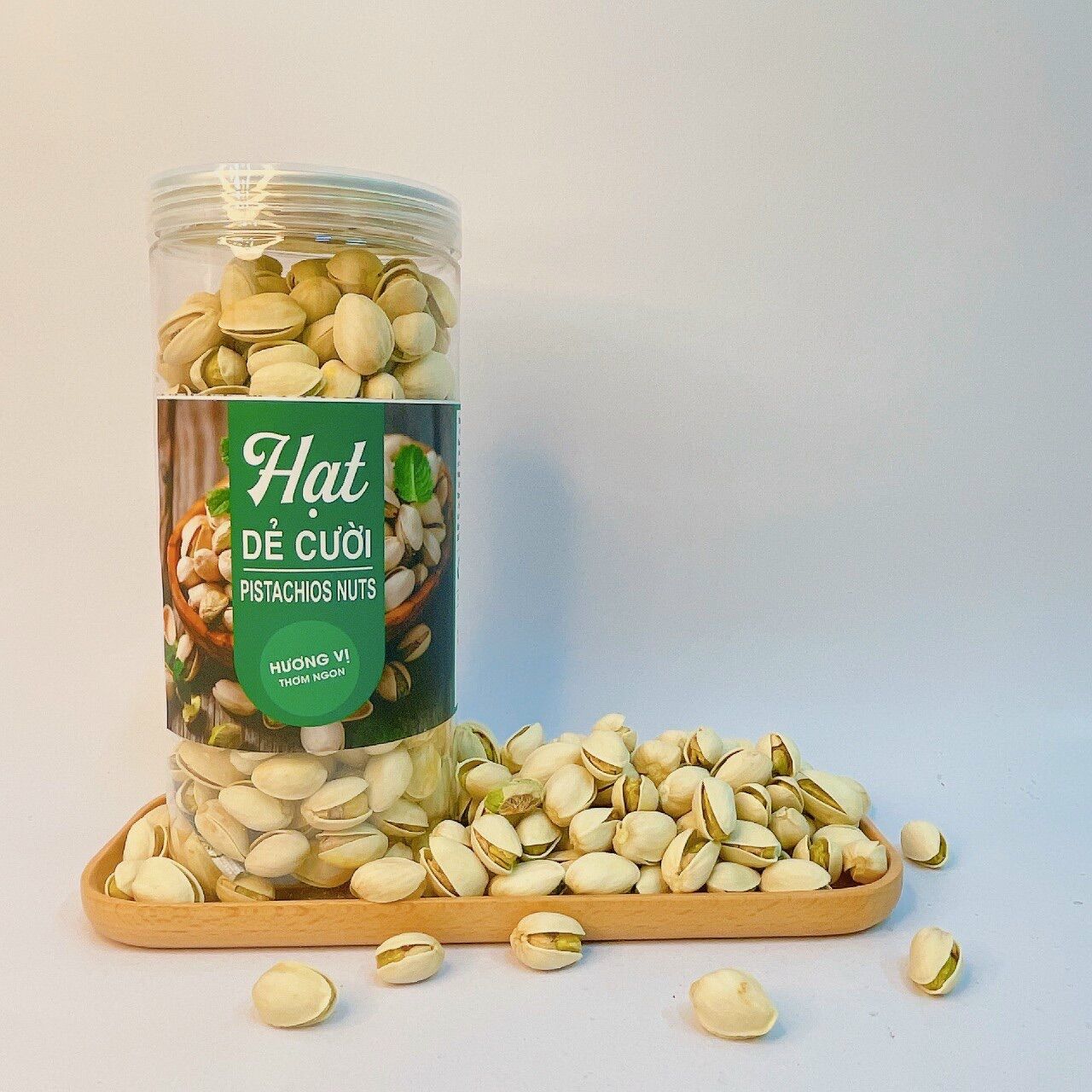 Hạt dẻ cười mỹ không tẩy - hũ pet 500g