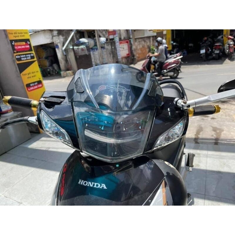 Mão chắn gió Wave A Rs Winner v1 Exciter 150 Đen trong