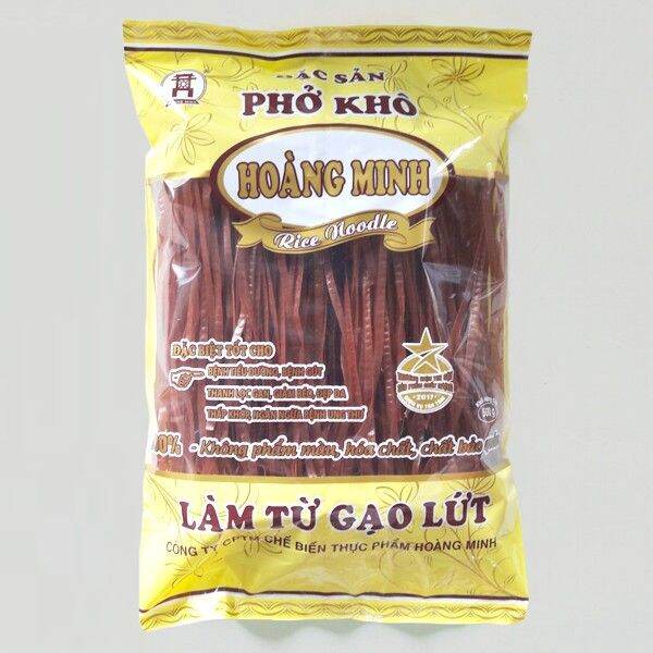 Mì phở gạo lứt Hoàng Minh thực dưỡng eatclean/keto/das ăn kiêng giảm cân (500g)