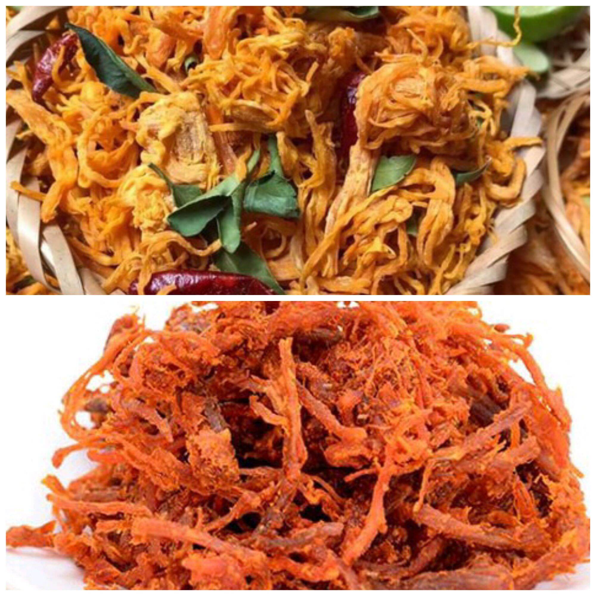 Combo 500g khô bò sợi 500g khô gà lá chanh-bao ngon