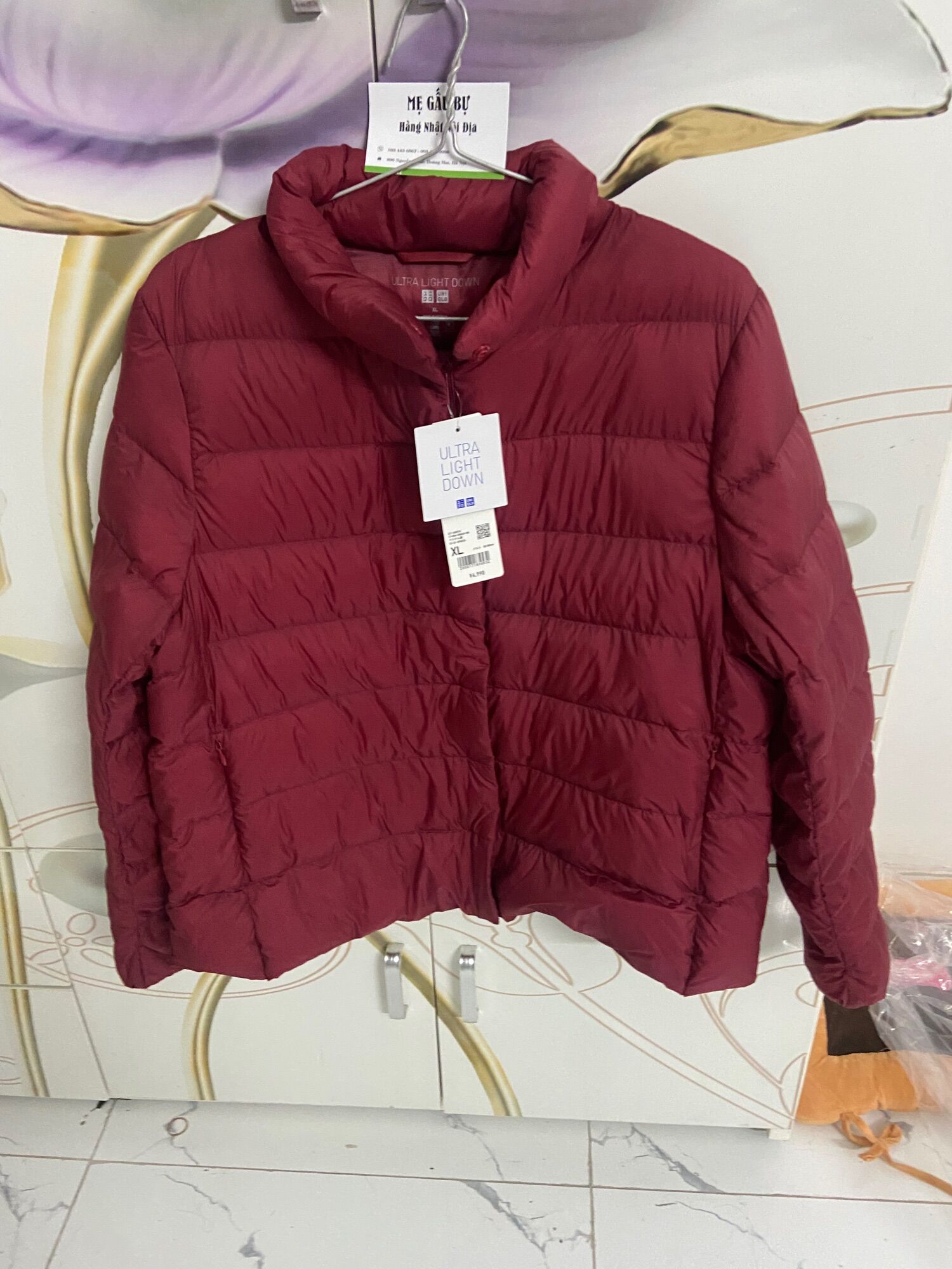 [Sẵn,Hàng Auth, bigsize L, XL] Áo lông vũ Uniqlo cao cấp nội địa Nhật