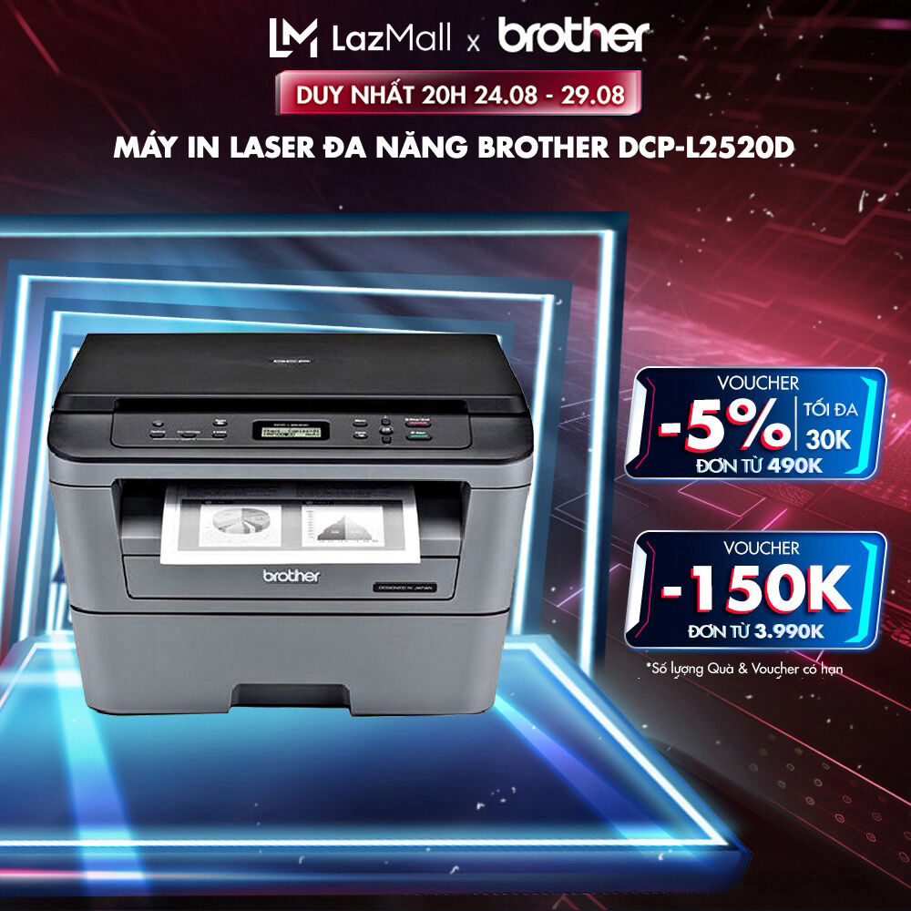 Máy in laser đa năng Brother DCP-L2520D