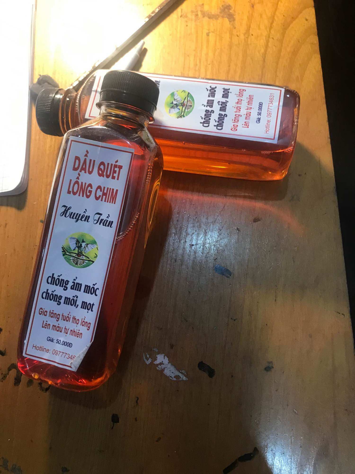 Dầu quét lồng chim