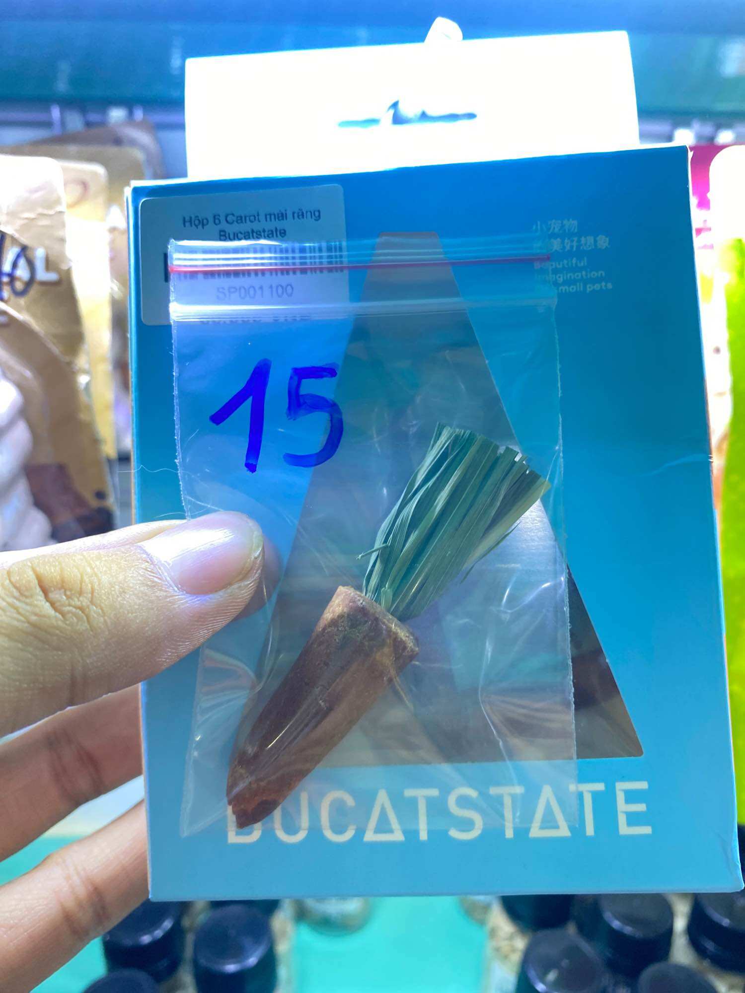 🐹 [NEW] Cà rốt mài răng BUCATSTATE 🔥 Carot mini mài răng Hamster, Sóc, Thỏ, Bọ