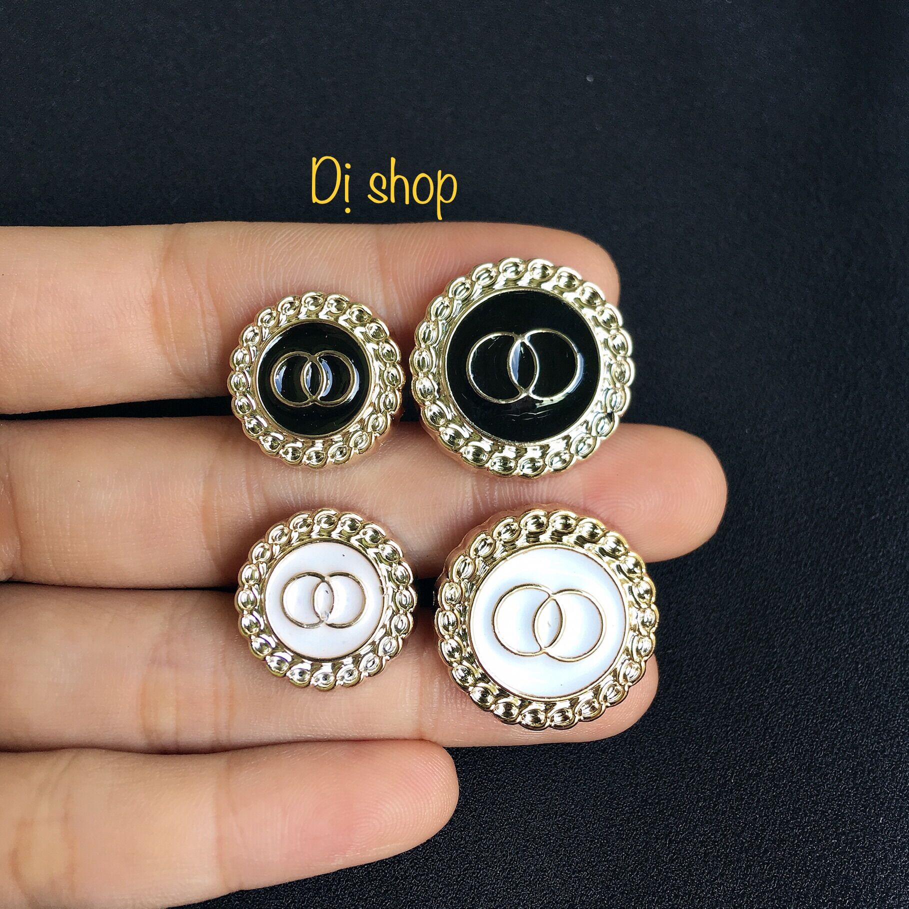 (N040) set 5 NÚT VEST NHIỀU SIZE NHIỀU MÀU