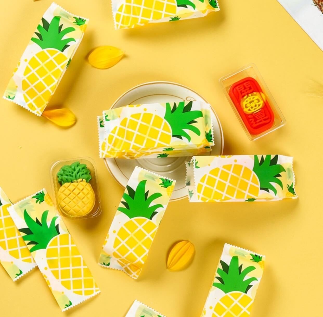 Túi bánh quy, bánh dứa