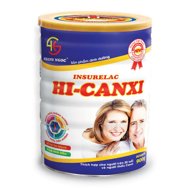 Sữa bột Insurelac hi canxi, bổ sung canxi, ngừa loãng xương và tiểu đường