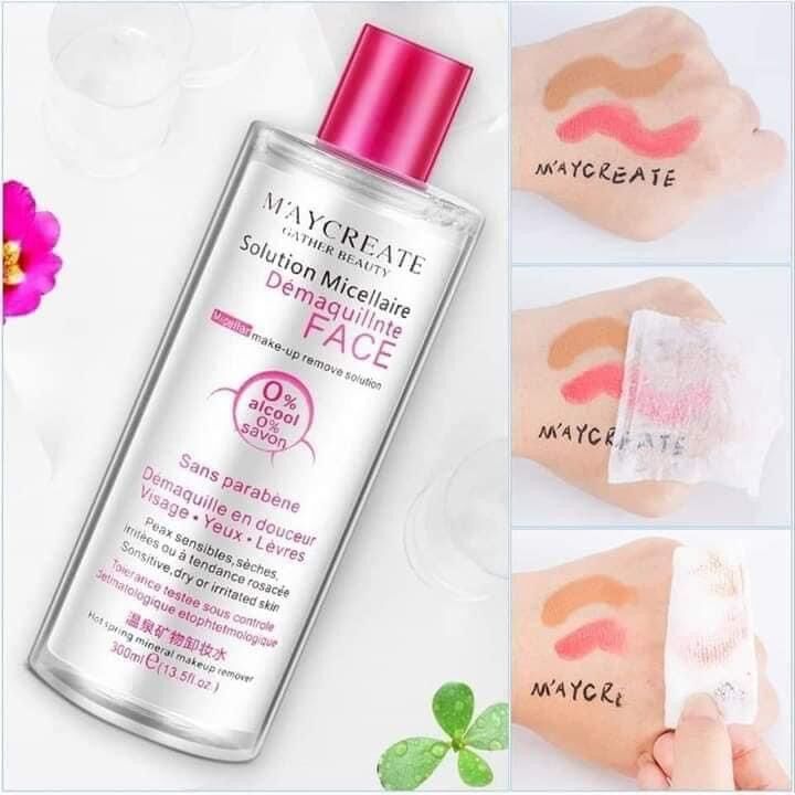 Nước tẩy trang maycreate