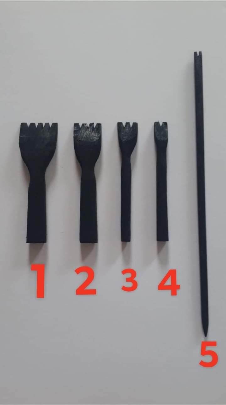 Bút gỗ viết thư pháp rồng phụng