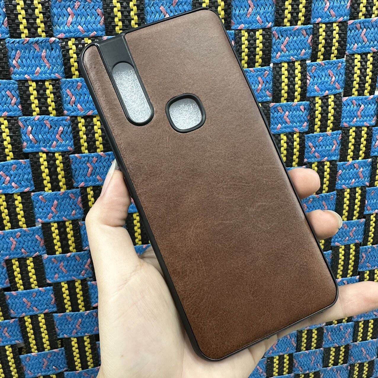 Case Ốp lưng Vivo V15 dẻo kiểu da mềm mịn siêu bền ôm máy