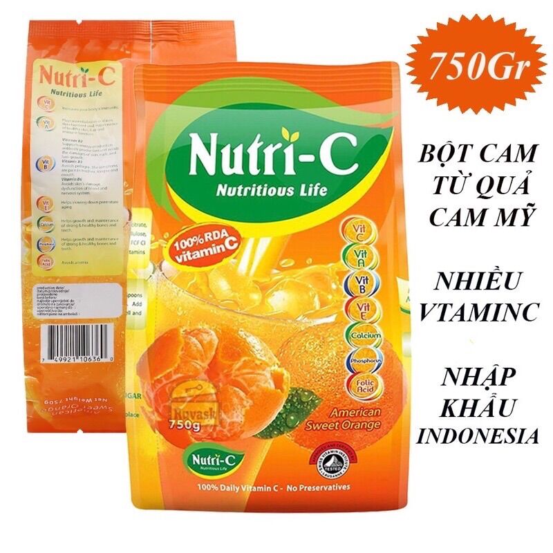 Bột Cam Nutri C 750 g - 06360
