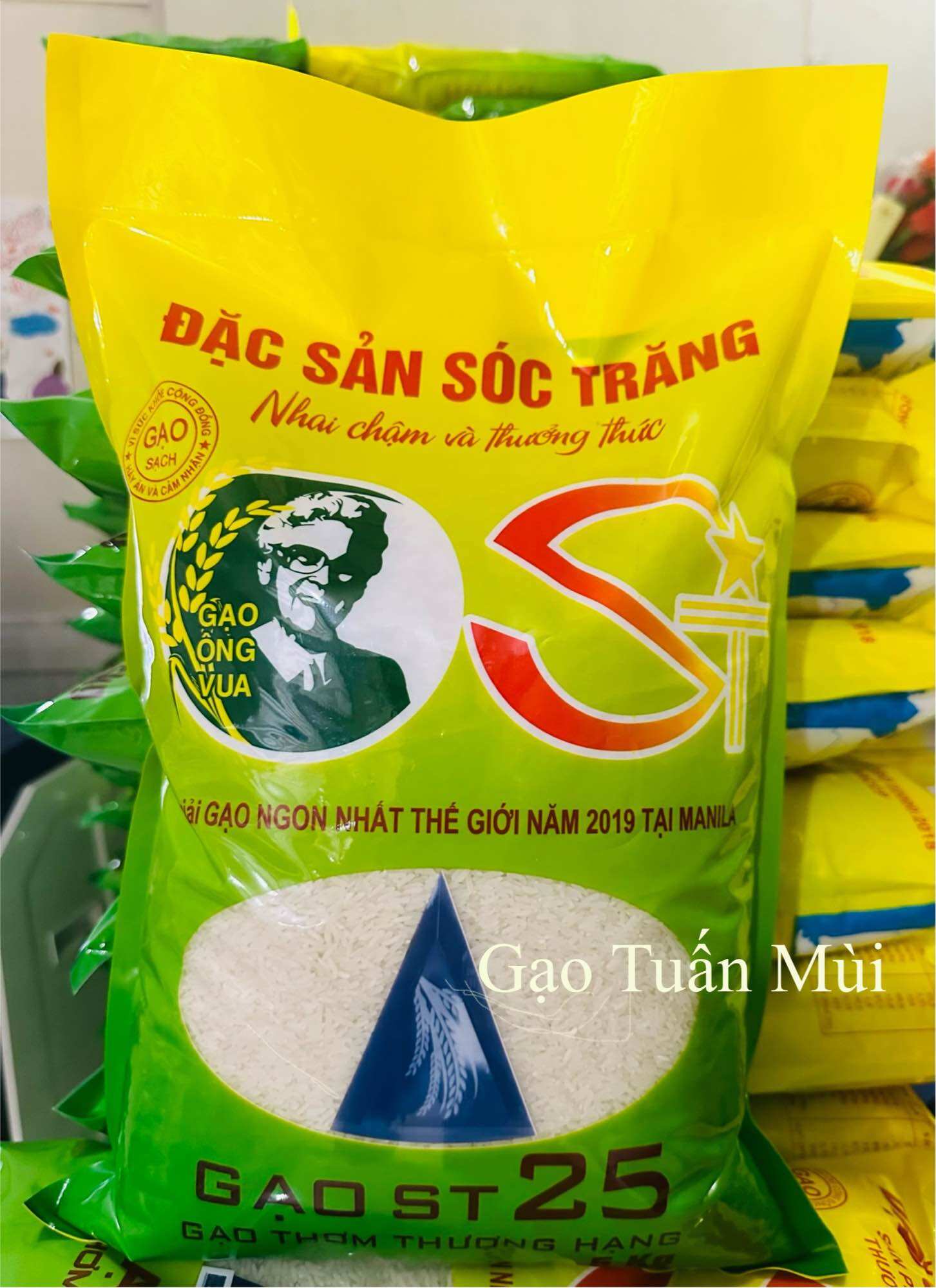 Gạo st25 lúa tôm hàng loại 1