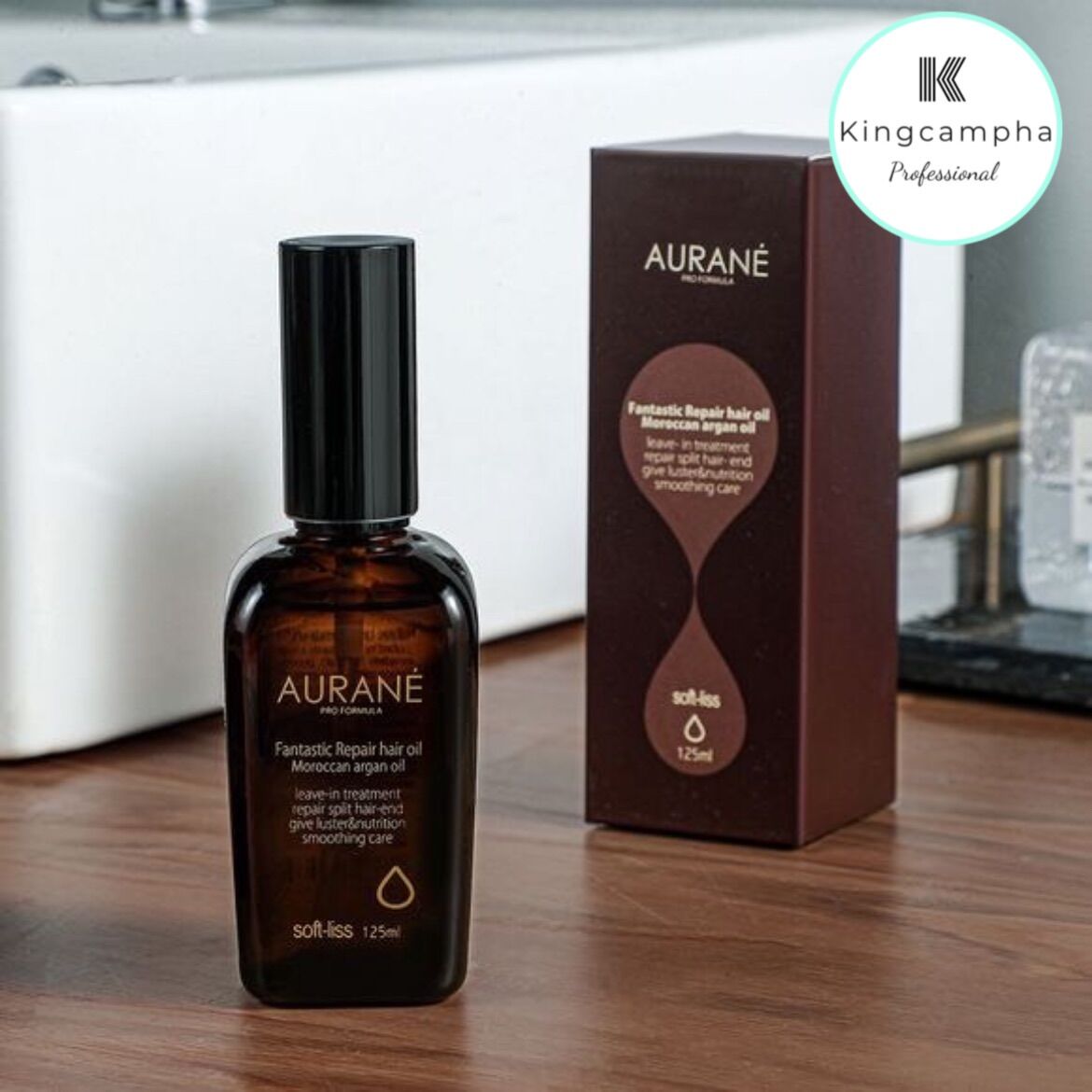 Tinh dầu dưỡng tóc Aurane chai vuông chính hãng 125ml