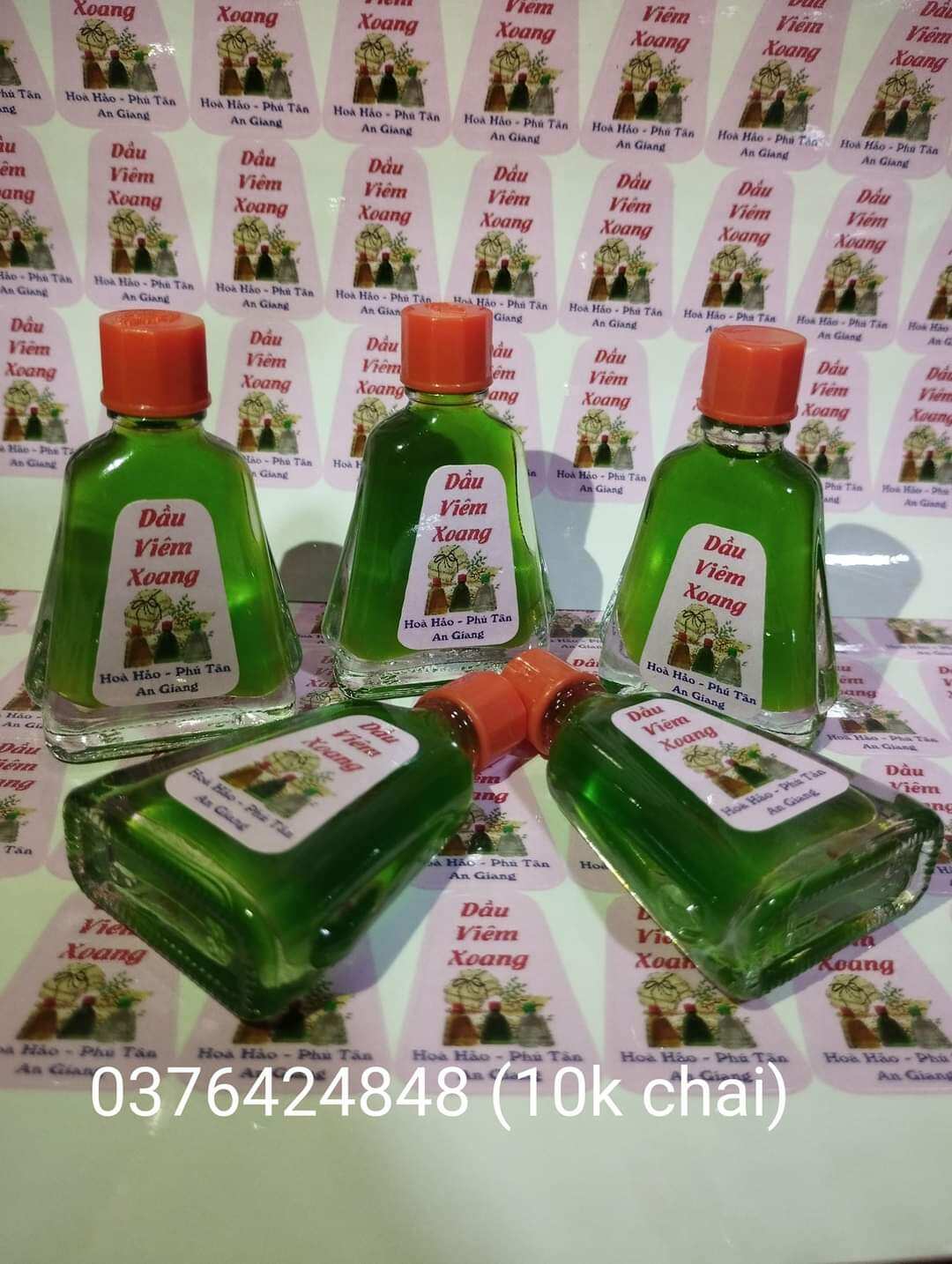 10chai 7ml DẦU VIÊM XOANG Xanh