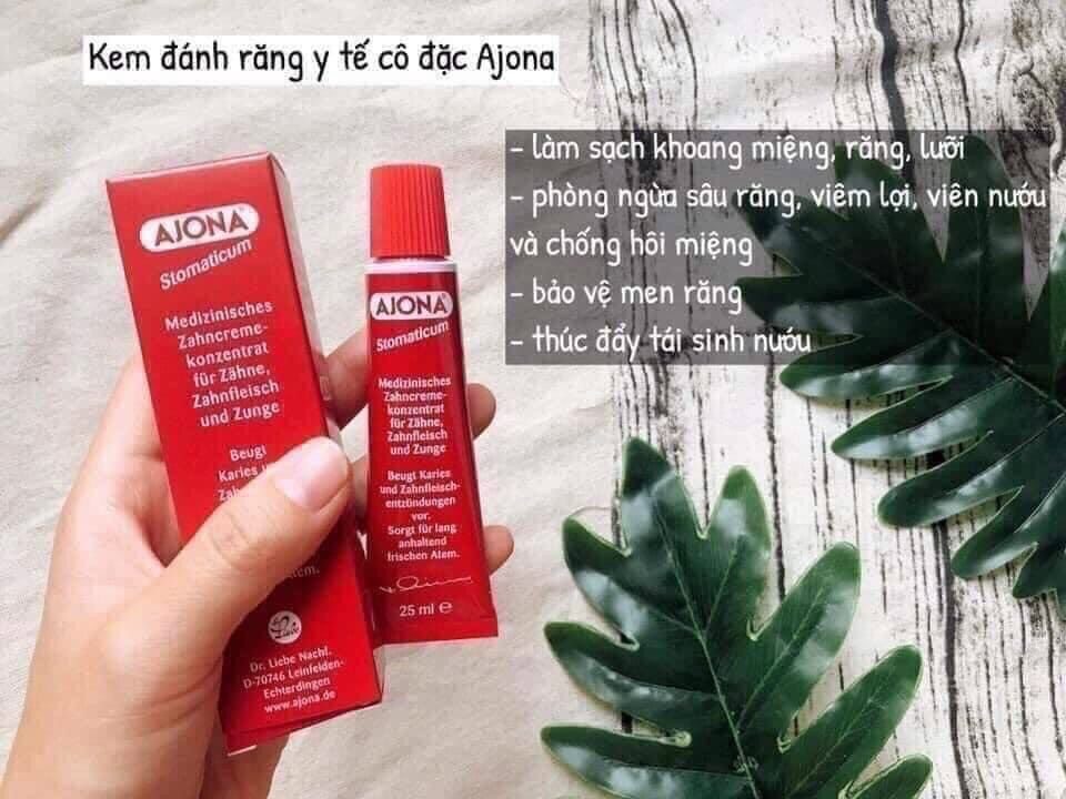 Kem đánh răng Ajona 25g Đức