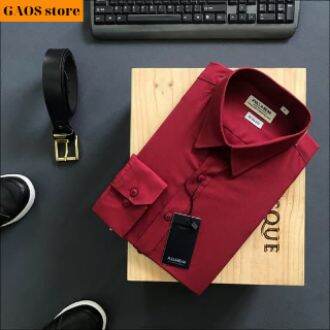Áo sơmi nam công sở (tay dài không túi)
