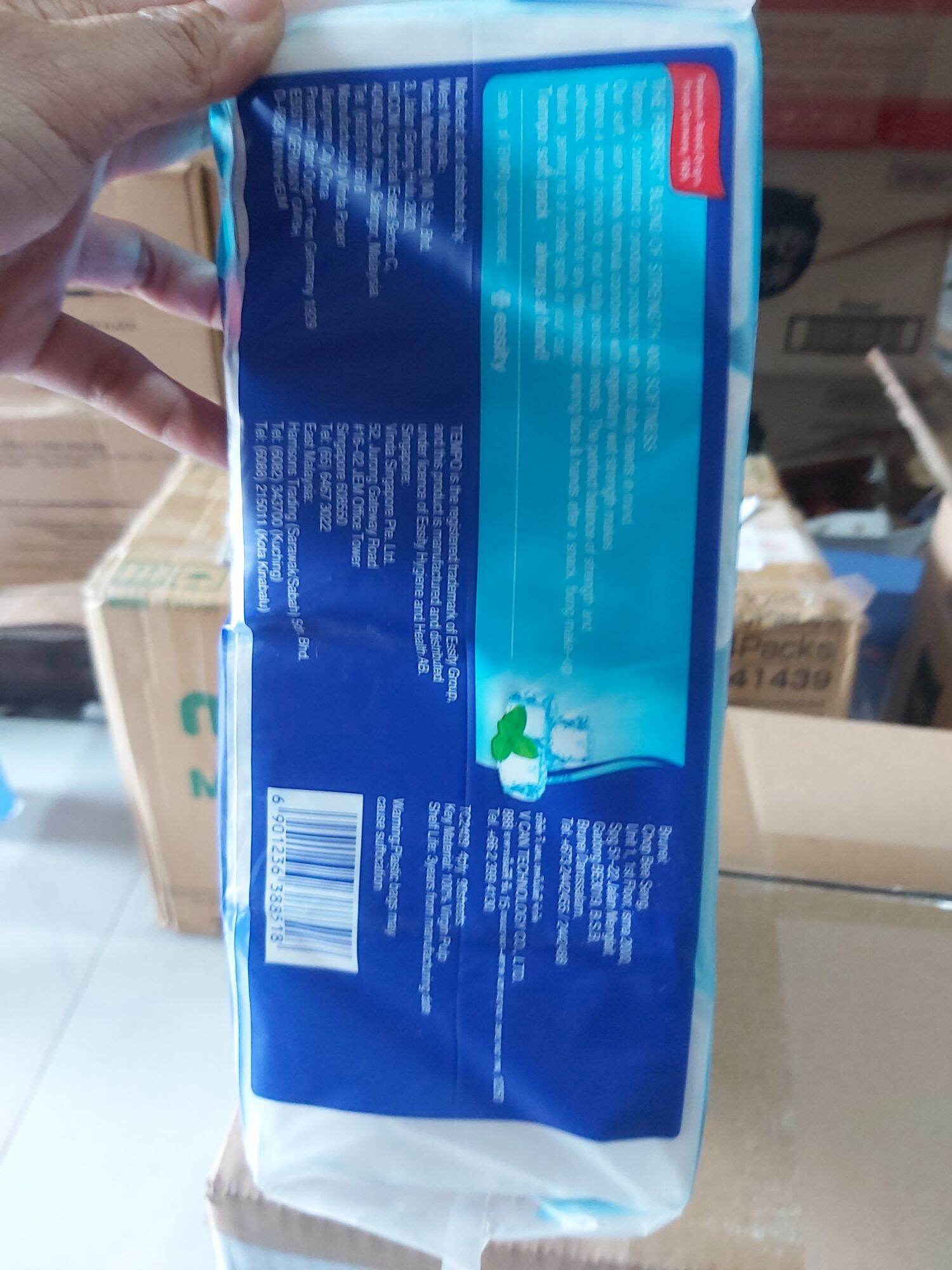 [HCM]( Lốc 4 gói) Khăn giấy Tempo gói rút hương BẠC HÀ