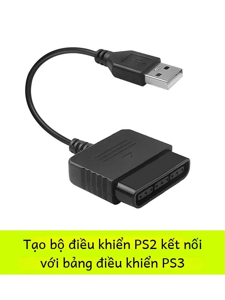 Bộ điều khiển Ps2 cho bảng điều khiển Ps3 và cáp chuyển đổi tay cầm chơi game PC không có trình điều khiển