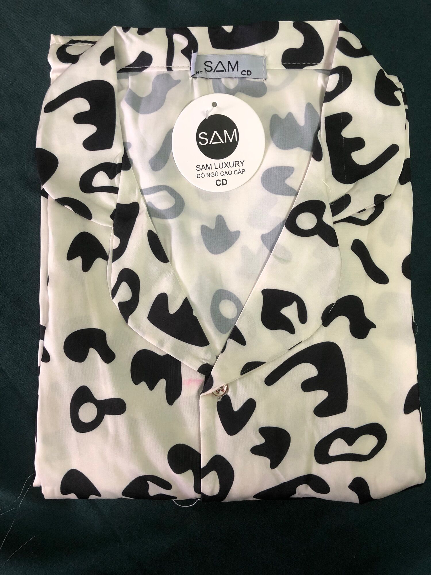 Ảnh thật bộ pijama cộc dài latin sp221