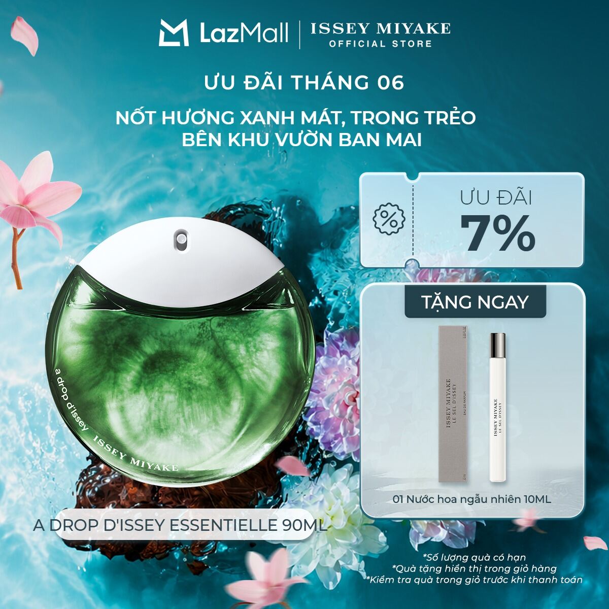 Nước hoa nữ Issey Miyake A Drop d'Issey Essentielle EDP 90ML