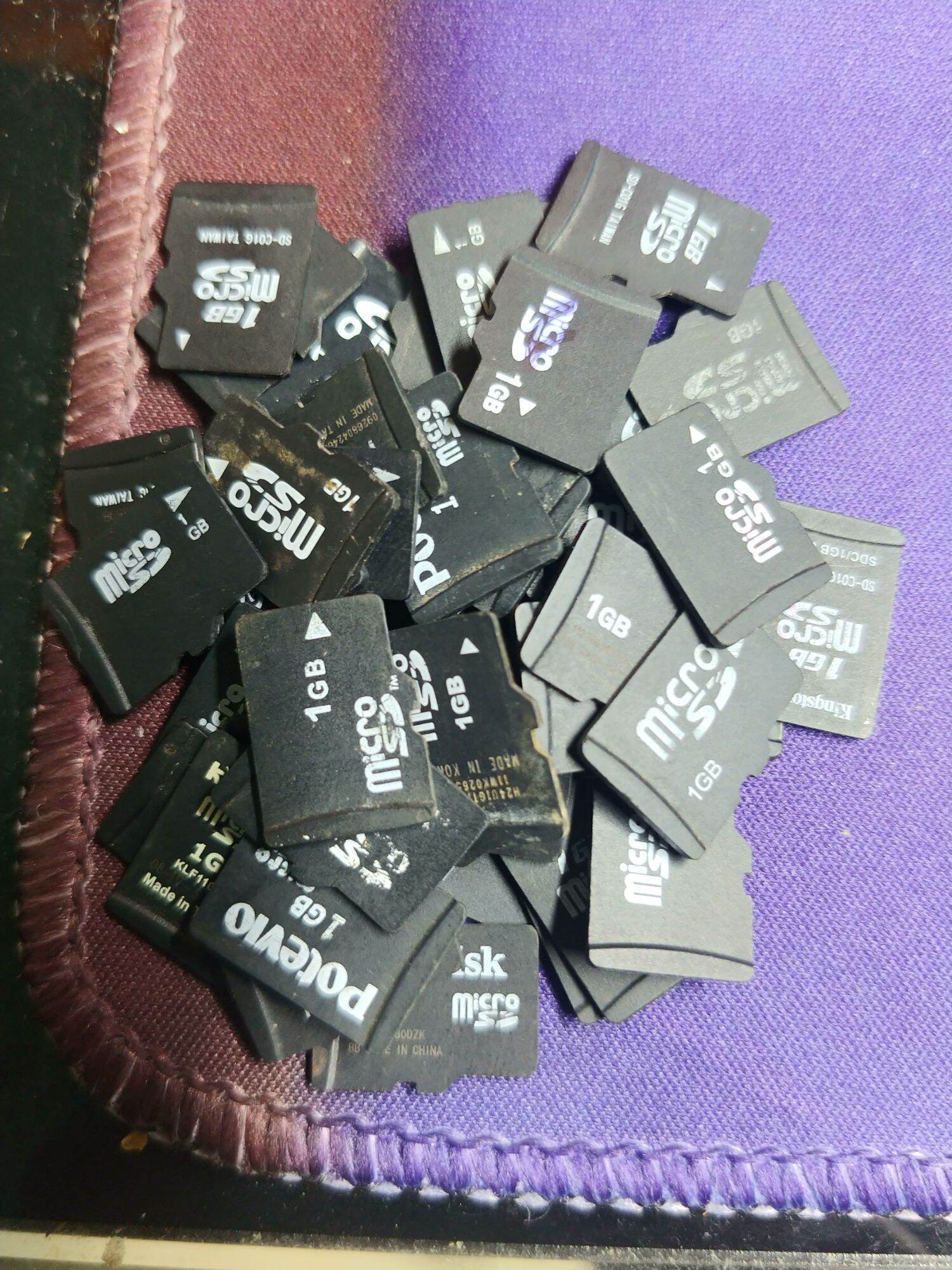 Combo 10 thẻ nhớ microSd 1gb