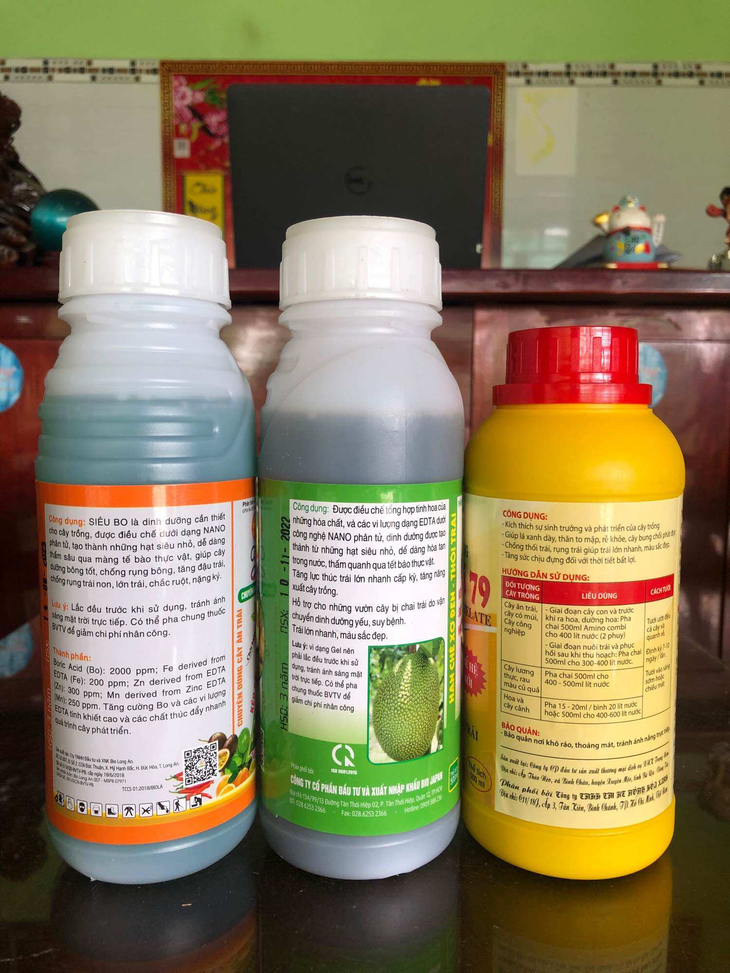 phân bón lá S.iêu Bo, nuôi mít nhỏ, combi 79