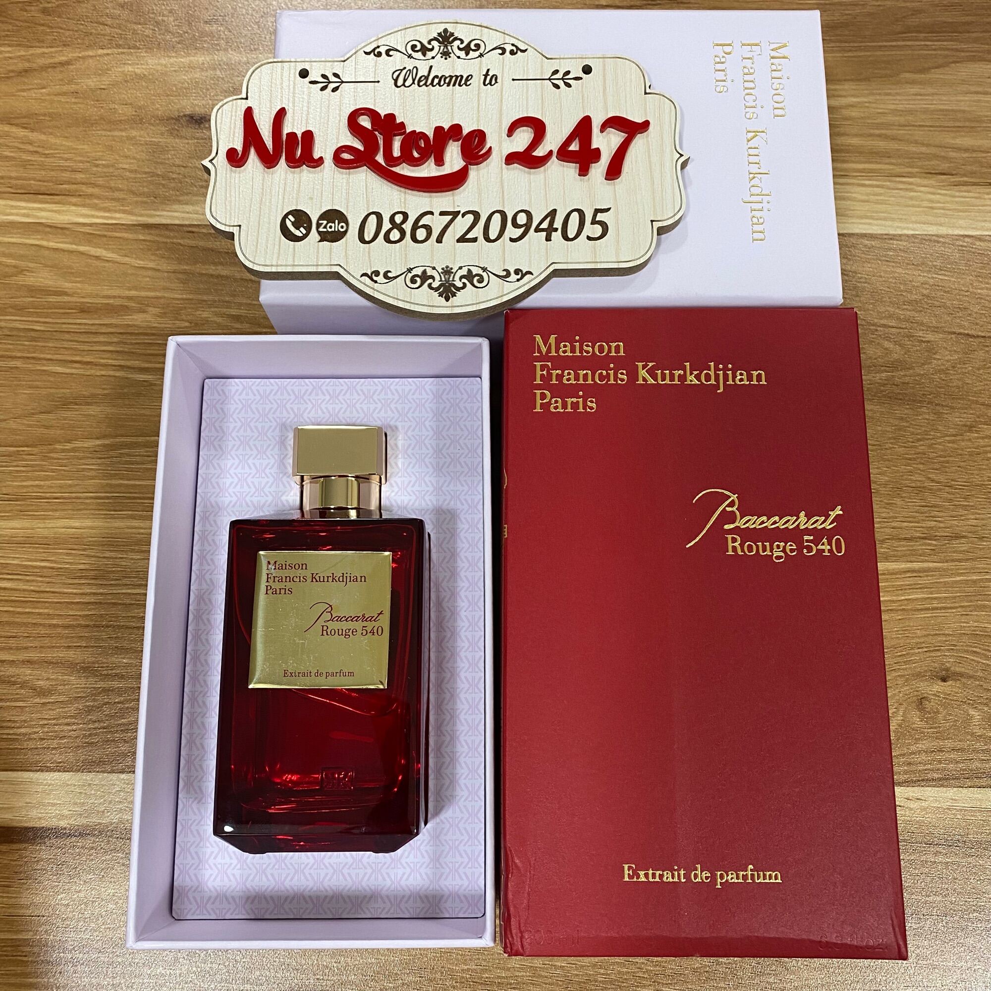 Nước Hoa 200ml  MFK Baccarat Rouge 540 Extrait Fullseal