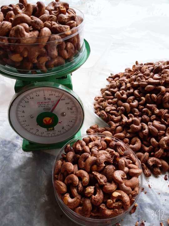 1 hộp (500gr)  hạt Điều Rang Muối Bình Phước loại A