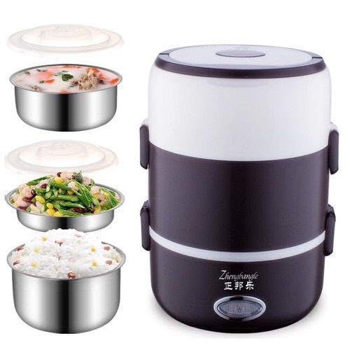 CẶP LỒNG Ủ CƠM 3 TẦNG INOX CẮM ĐIỆN