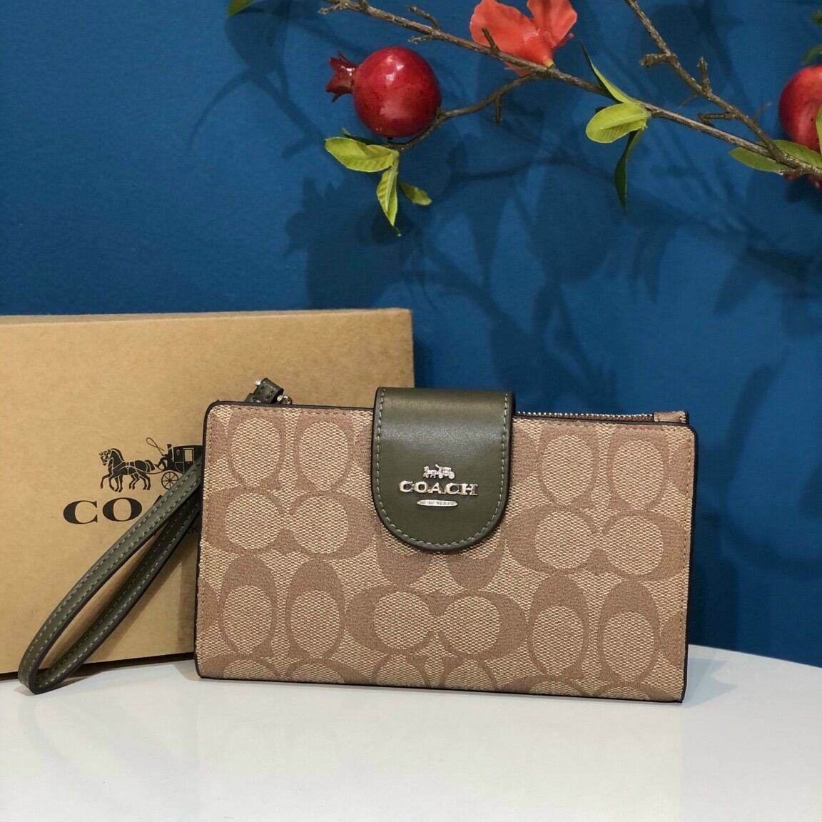 Ví COA*CH TECH PHONE WALLET da thật chuẩn xịn xò