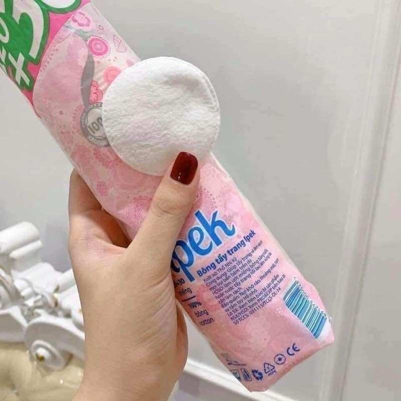 Bông tẩy trang ipek 150 miếng