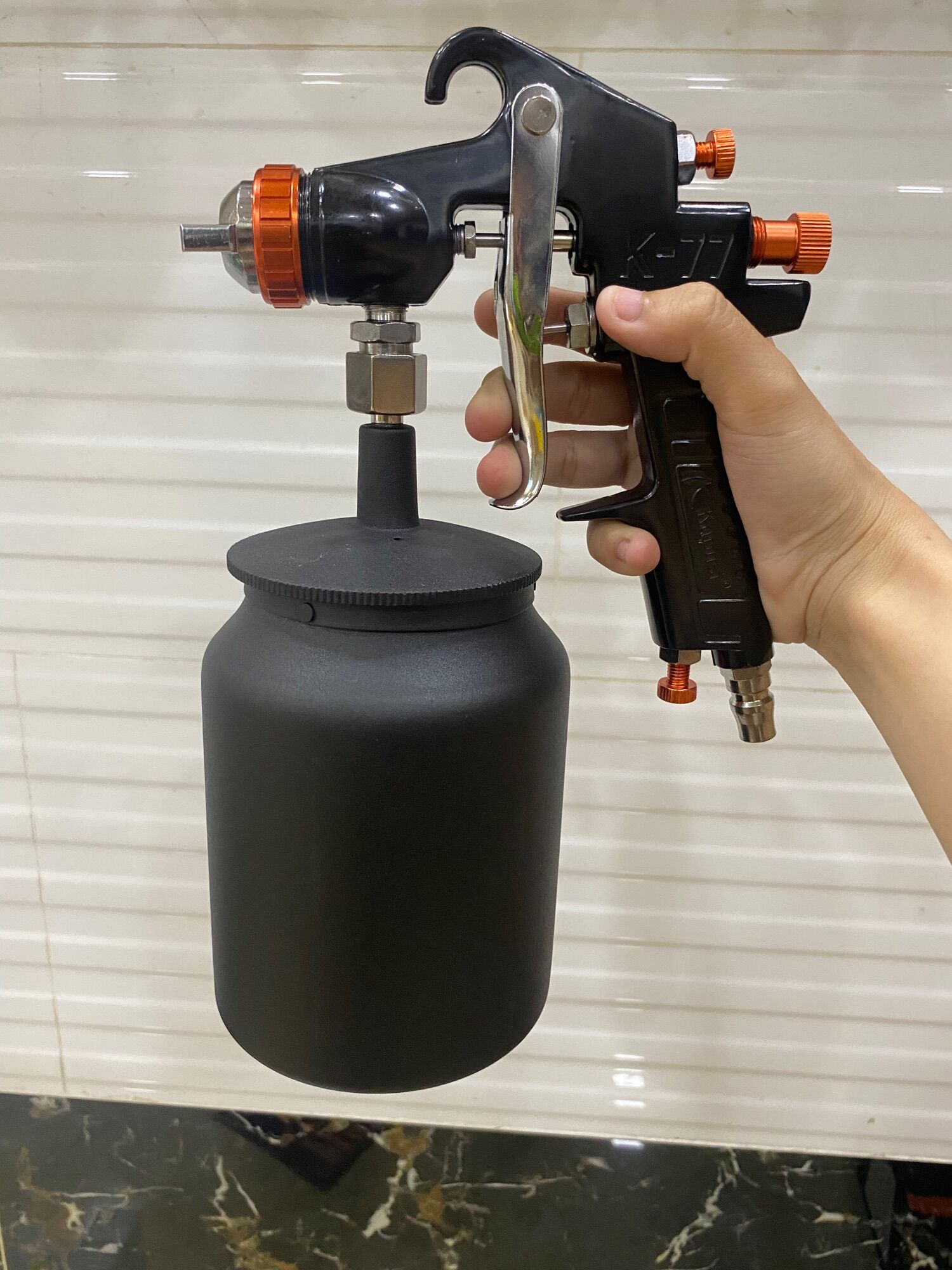 Súng phun sơn bình dưới 1000cc Kapusi