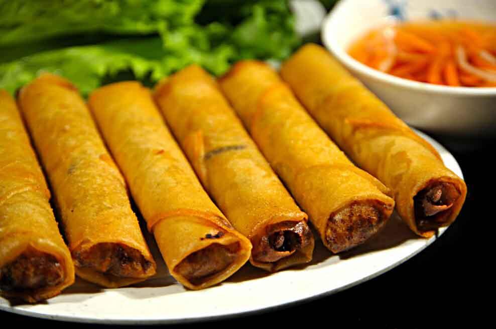 30 cái bánh tráng pía cuốn chả giò